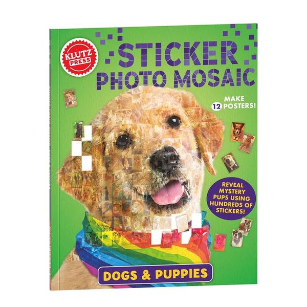 Produktbild: Sticker Photo Mosaic: Dogs & Puppies