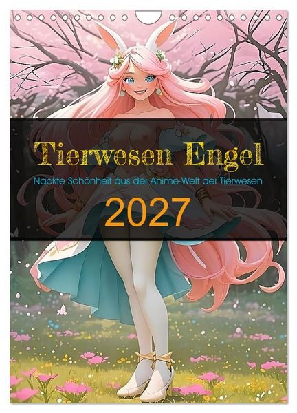 Produktbild: Tierwesen Engel (Wandkalender 2027 DIN A4 hoch), CALVENDO Monatskalender