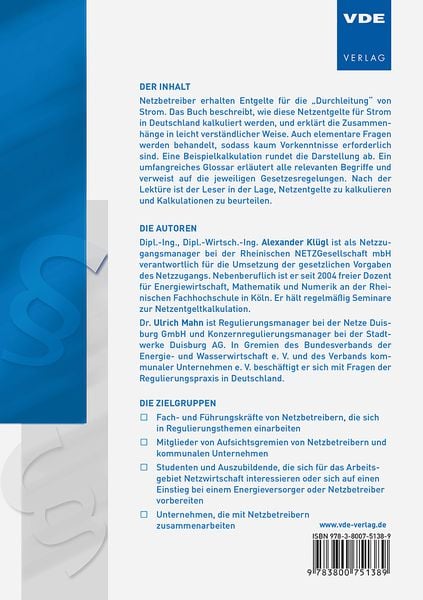 Produktbild: Netzentgelte Strom &ndash; einfach kalkuliert