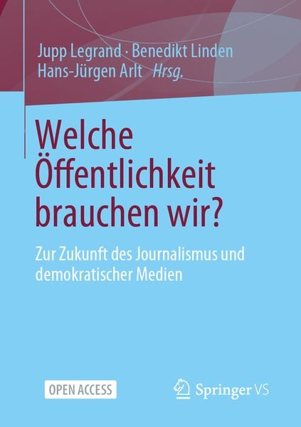 Produktbild: Welche &Ouml;ffentlichkeit brauchen wir?