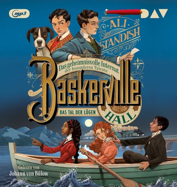 Baskerville Hall – Das geheimnisvolle Internat der besonderen Talente. Teil 3: Das Tal der Lügen - Ali Standish, Audio, 9783742436689