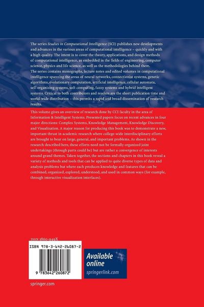 Produktbild: Advances in Information and Intelligent Systems