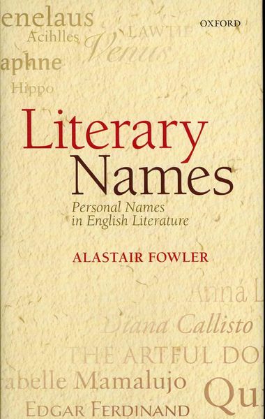 Produktbild: LITERARY NAMES C