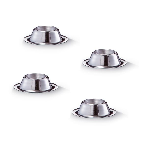 Produktbild: neuetischkultur Eierbecher, Edelstahl 4er Set Eierbecher, Edelstahl 4er Set