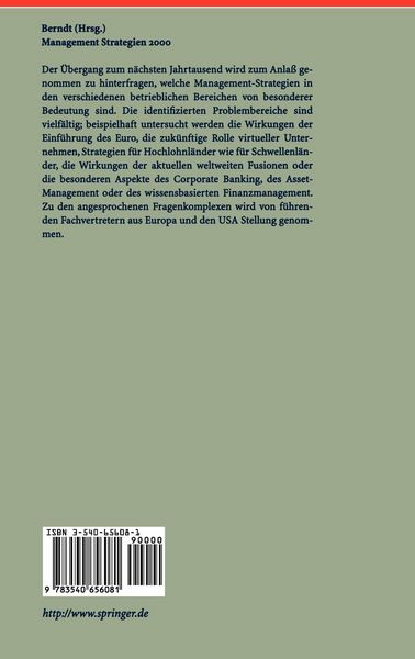 Produktbild: Management Strategien 2000