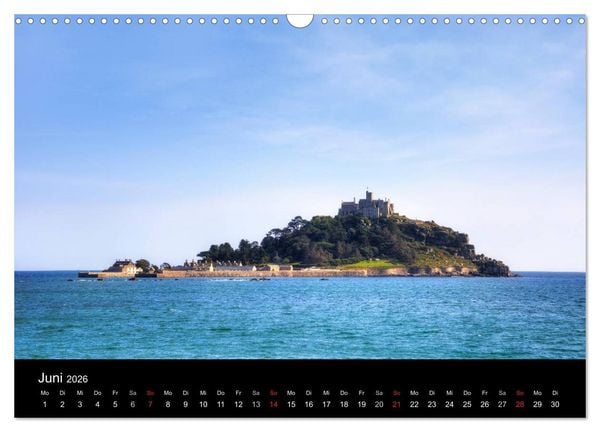 Produktbild: Cornwall (Wandkalender 2026 DIN A3 quer), CALVENDO Monatskalender