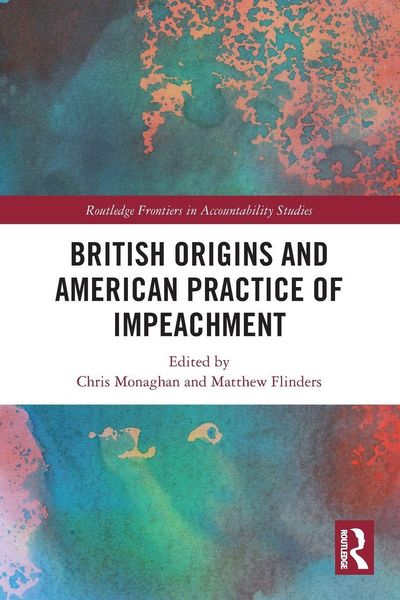 Produktbild: British Origins and American Practice of Impeachment
