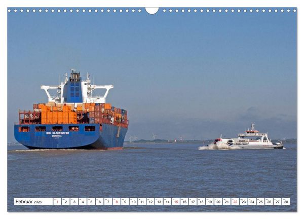 Produktbild: Die Nordsee zwischen Stade und Pellworm (Wandkalender 2026 DIN A3 quer), CALVENDO Monatskalender