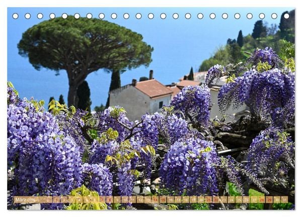 Produktbild: Sehnsuchtsort Amalfik&uuml;ste (Tischkalender 2026 DIN A5 quer), CALVENDO Monatskalender