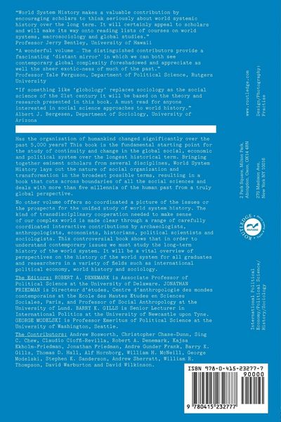 Produktbild: World System History