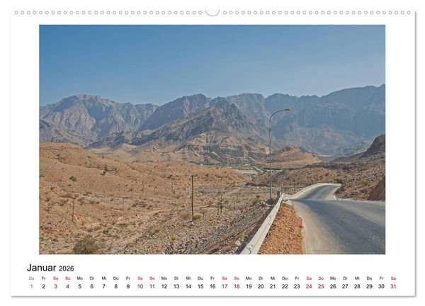 Produktbild: Sagenhafter Oman (Wandkalender 2026 DIN A2 quer), CALVENDO Monatskalender