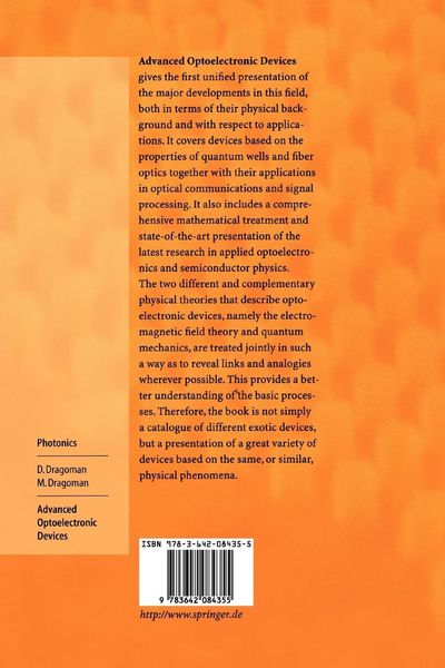 Produktbild: Advanced Optoelectronic Devices