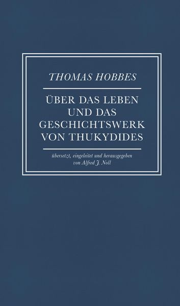 Produktbild: &Uuml;ber das Leben und das Geschichtswerk von Thukydides