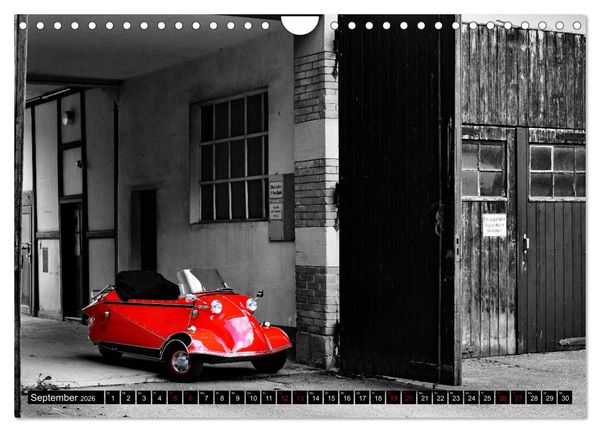 Produktbild: Historische Kleinwagen Made in Germany ART GALERIE (Wandkalender 2026 DIN A4 quer), CALVENDO Monatskalender