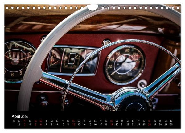 Produktbild: Oldtimer inside (Wandkalender 2026 DIN A4 quer), CALVENDO Monatskalender