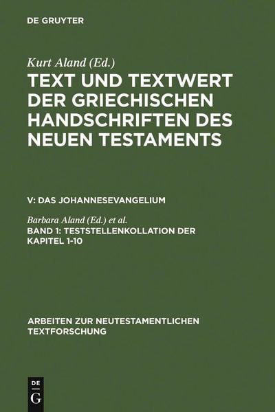 Produktbild: 1. Teststellenkollation der Kapitel 1-10