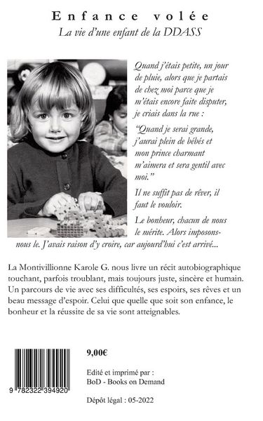 Produktbild: Enfance Vol&eacute;e