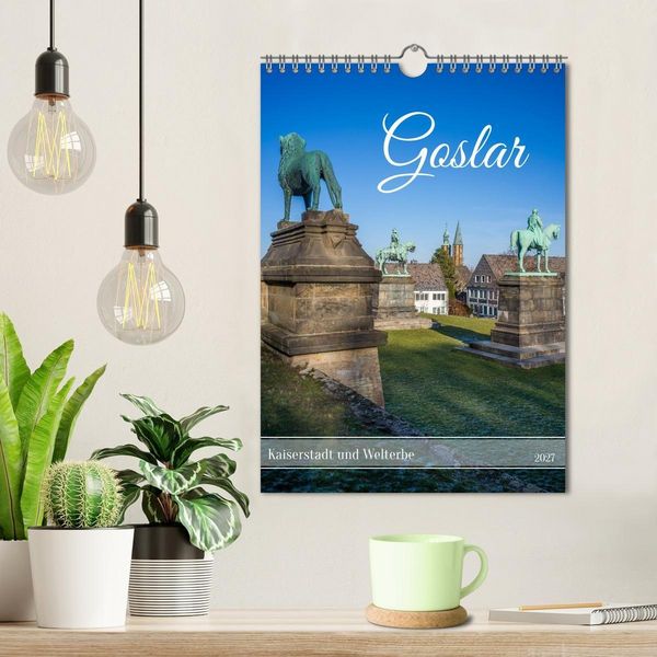 Produktbild: Goslar - Kaiserstadt und Welterbe (Wandkalender 2027 DIN A4 hoch), CALVENDO Monatskalender