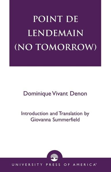 Produktbild: Point de lendemain (No Tomorrow)