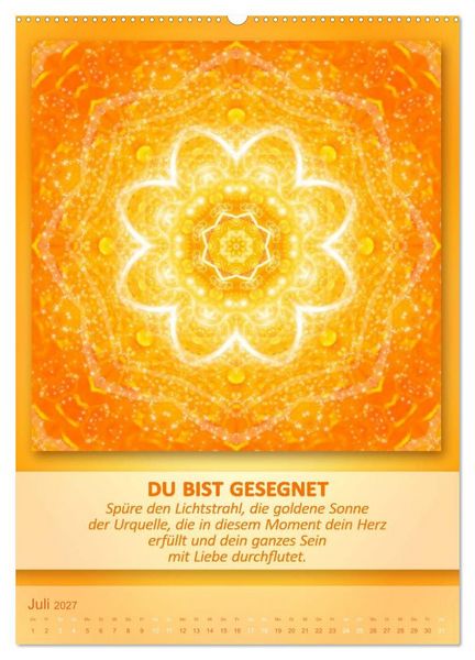 Produktbild: Light Energy Mandalas - Kalender - Vol. 2 (Wandkalender 2027 DIN A2 hoch), CALVENDO Monatskalender