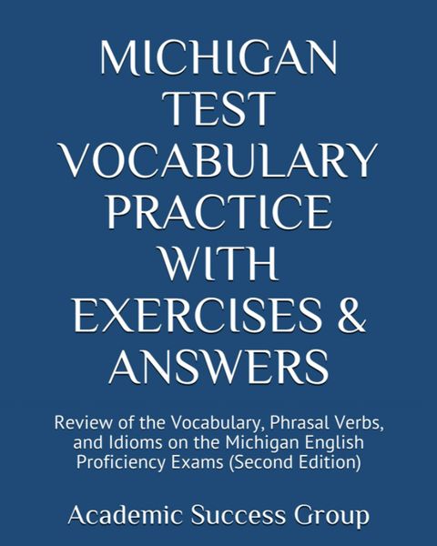 Produktbild: Michigan Test Vocabulary Practice with Exercises and Answers