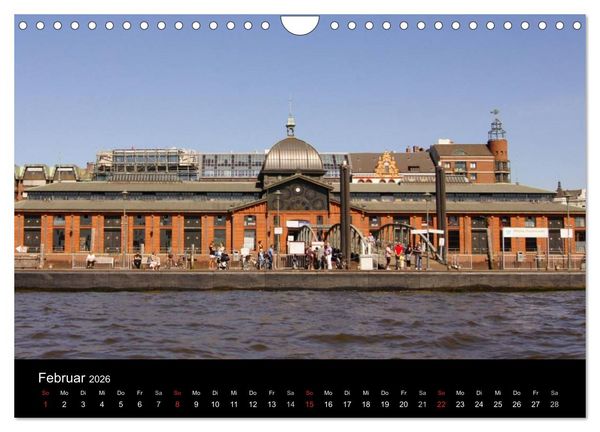 Produktbild: Hansestadt Hamburg (Wandkalender 2026 DIN A4 quer), CALVENDO Monatskalender