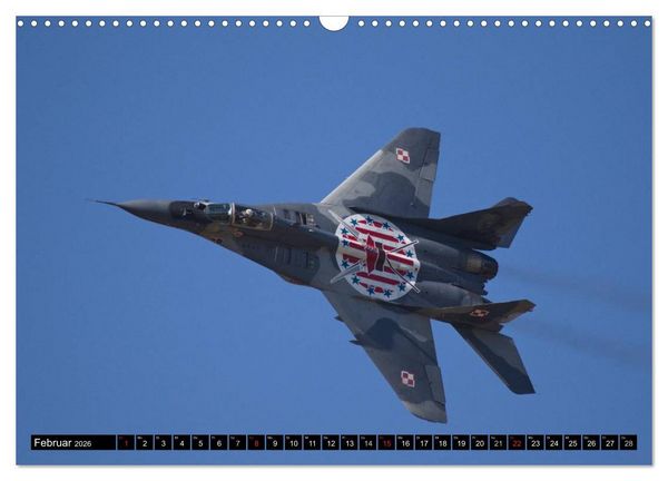 Produktbild: Augenblicke in der Luft: MiG-29 Fulcrum (Wandkalender 2026 DIN A3 quer), CALVENDO Monatskalender