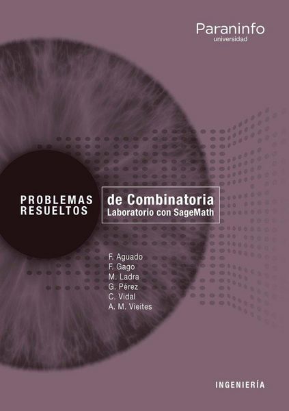 Produktbild: Problemas resueltos de combinatoria : laboratorio con SageMath