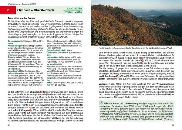 Produktbild: ROTHER Wanderf&uuml;hrer Vogesen-Durchquerung