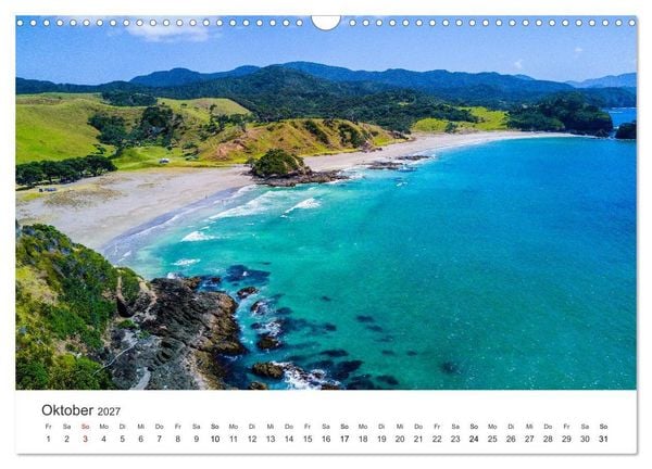 Produktbild: Naturschauspiel Neuseeland (Wandkalender 2027 DIN A3 quer), CALVENDO Monatskalender