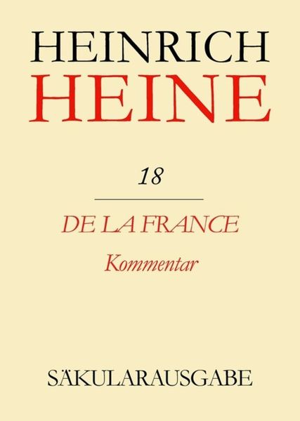 Produktbild: De la France. Kommentar