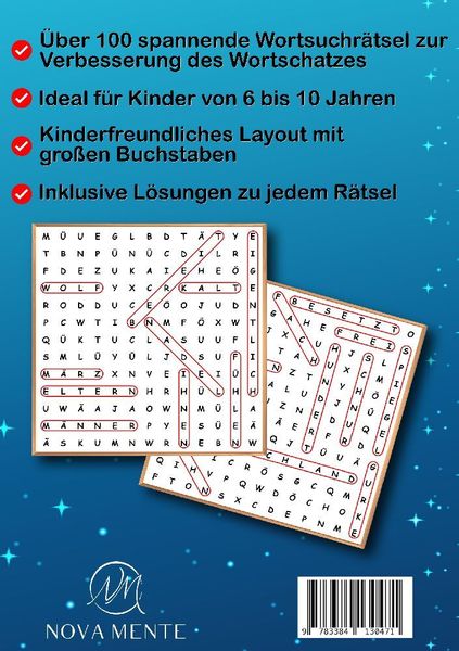 Produktbild: Wortsuchspiel f&uuml;r Kinder ab 6 Jahren