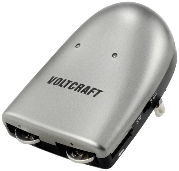 Produktbild: VOLTCRAFT Knopfzellen-Ladeger&auml;t LiIon Knopfzellenakku