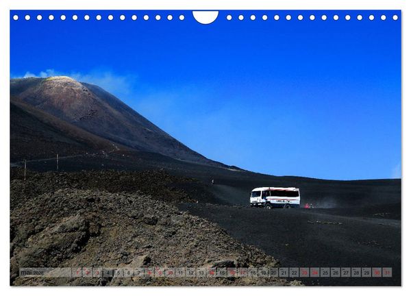 Produktbild: Sicile, la terre d'aventure entre la mer et les volcans (Calendrier mural 2026 DIN A4 vertical), CALVENDO calendrier mensuel
