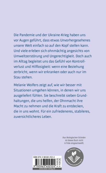 Produktbild: Nimm der Ohnmacht ihre Macht