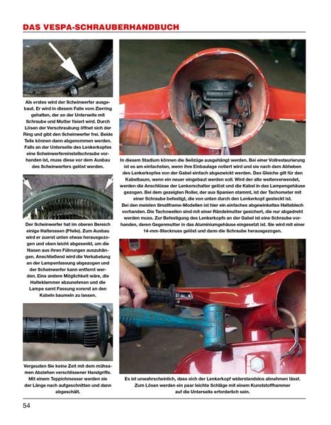 Produktbild: Das Vespa Schrauberhandbuch