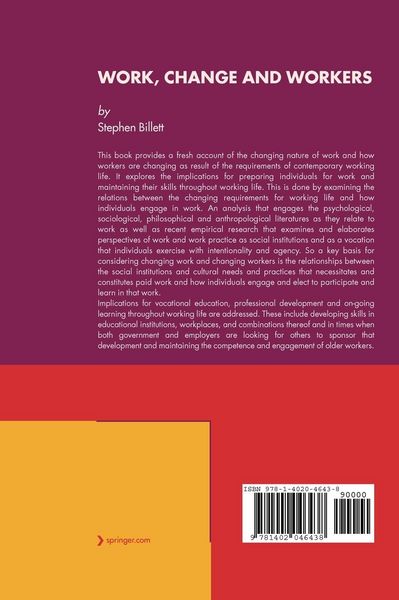 Produktbild: Work, Change and Workers