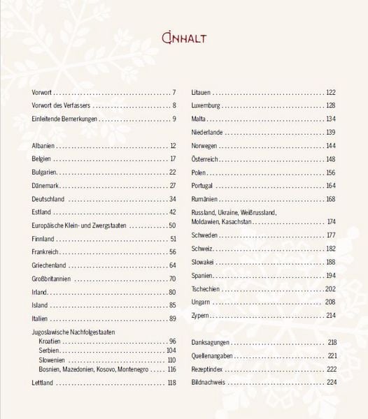 Produktbild: Europ&auml;isches Weihnachtskochbuch