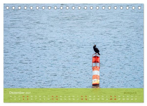 Produktbild: der elbestrom natur (Tischkalender 2027 DIN A5 quer), CALVENDO Monatskalender