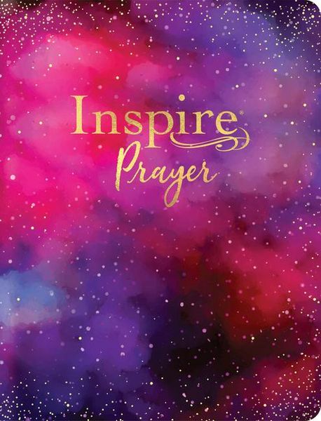 Inspire Prayer Bible Giant Print Nlt, Filament Enabled (Leatherlike, Purple), Gebundene Ausgabe von New Living Translation, Tyndale House Publishers,