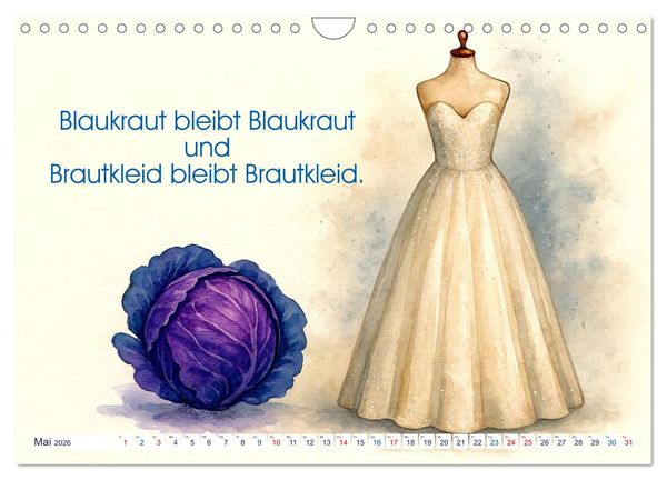 Produktbild: Zackige Zungenbrecher (Wandkalender 2026 DIN A4 quer), CALVENDO Monatskalender