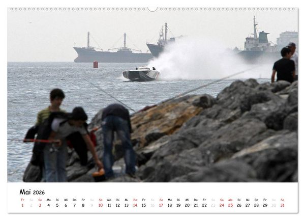 Produktbild: Offshore Powerboats (Wandkalender 2026 DIN A2 quer), CALVENDO Monatskalender