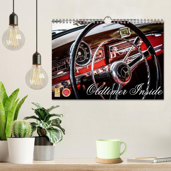 Produktbild: Oldtimer inside (Wandkalender 2026 DIN A4 quer), CALVENDO Monatskalender