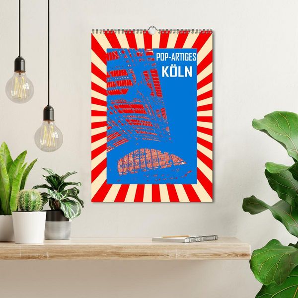 Produktbild: Pop-Artiges K&ouml;ln (Wandkalender 2026 DIN A3 hoch), CALVENDO Monatskalender
