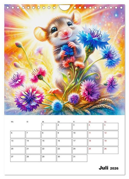 Produktbild: M&auml;usespuren (Wandkalender 2026 DIN A4 hoch), CALVENDO Monatskalender
