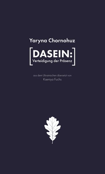 Produktbild: Dasein: Verteidigung der Pr&auml;senz
