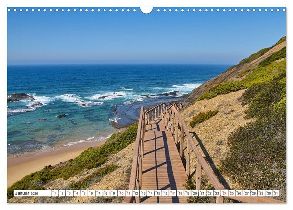 Produktbild: Algarve - Die wilde Westk&uuml;ste Costa Vicentina (Wandkalender 2026 DIN A3 quer), CALVENDO Monatskalender