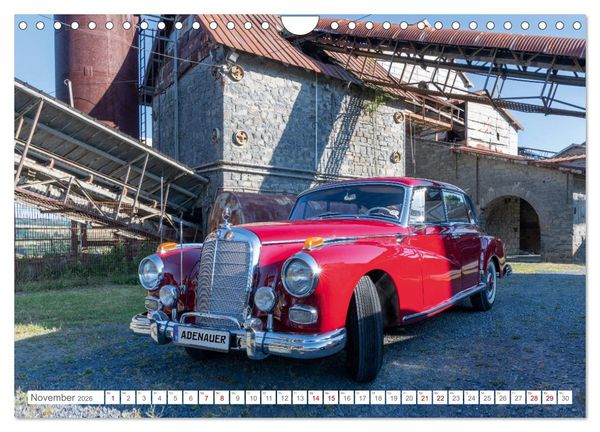 Produktbild: Mercedes Benz Adenauer: Legenden sind rot. (Wandkalender 2026 DIN A4 quer), CALVENDO Monatskalender
