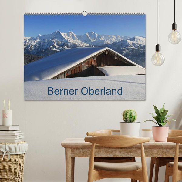 Produktbild: Berner Oberland (Wandkalender 2026 DIN A2 quer), CALVENDO Monatskalender