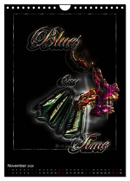 Produktbild: Jazz Ewig (Wandkalender 2026 DIN A4 hoch), CALVENDO Monatskalender